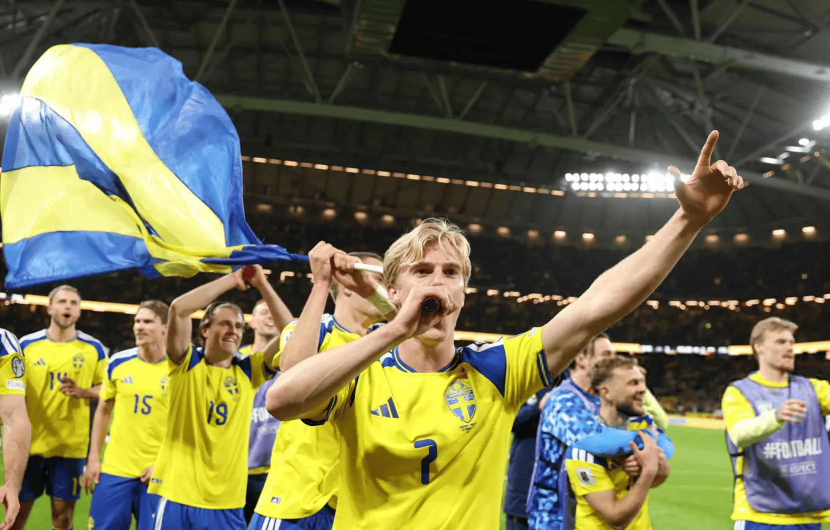 KAIYUN APP-瑞典预选赛2平4负，用欧国联名额晋级附加赛并成功出线